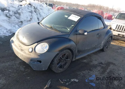 2005 Volkswagen New Beetle Gls 1.8T from USA, damaged, VIN 3VWCD31YX5M315848